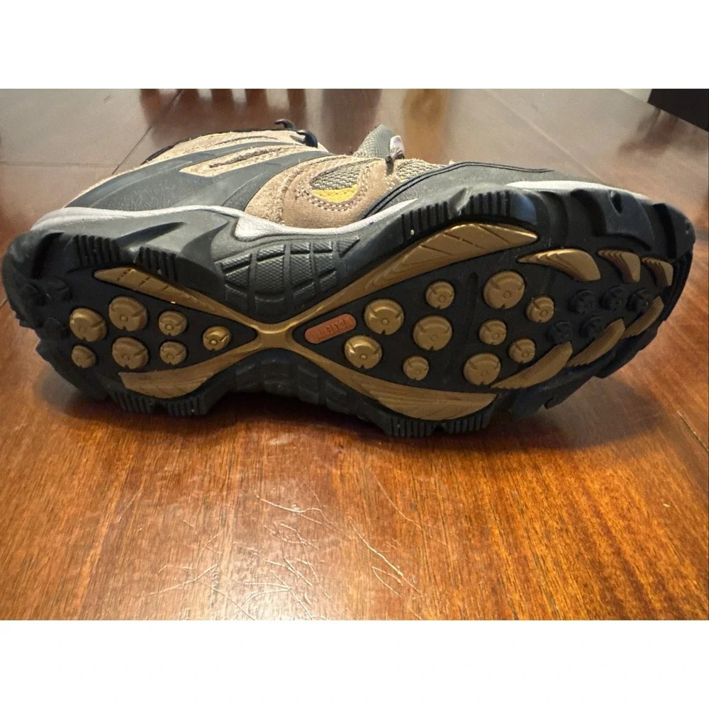 Wolverine Men's 11M Waterproof Hiking‎ Boots W05745 Brown Black Leather Mesh - Picture 5 of 7